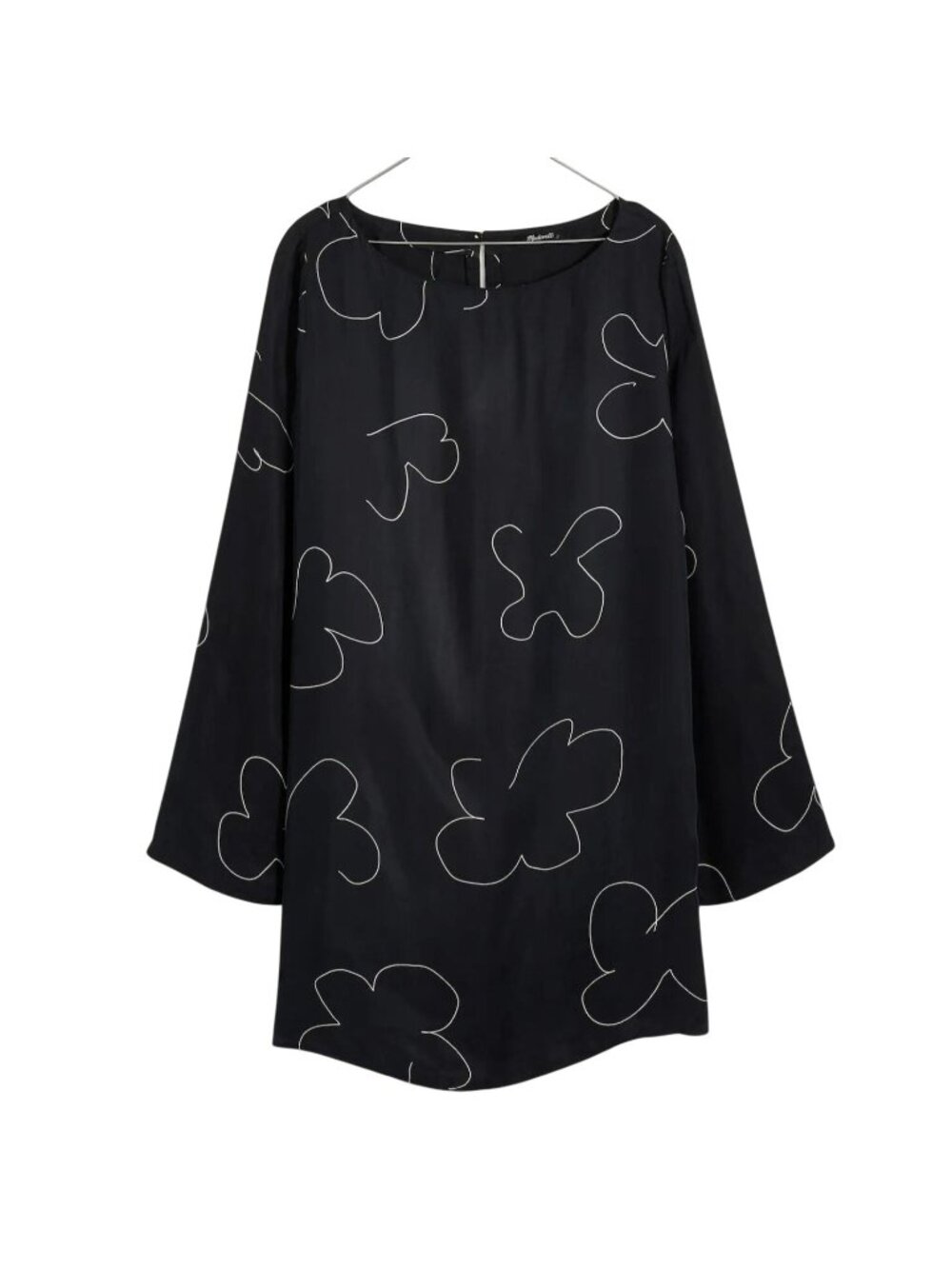 EUC Madewell Abstract Retro Shift Mini Dress, Women's Large MSRP $110